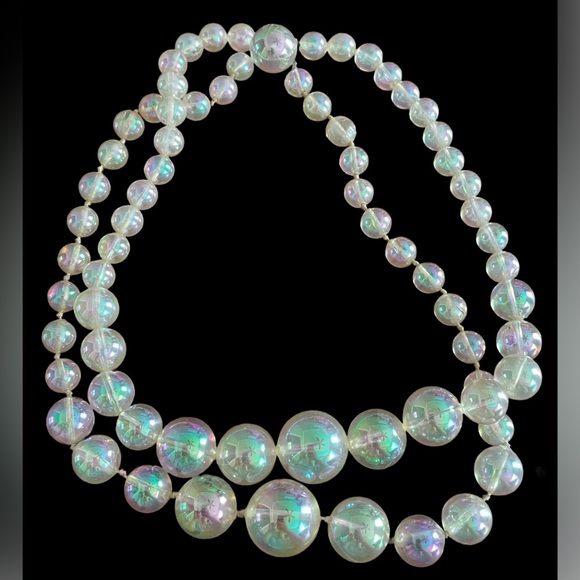 Vintage Jewelry - Vintage Art Deco Soap Bubble Choker